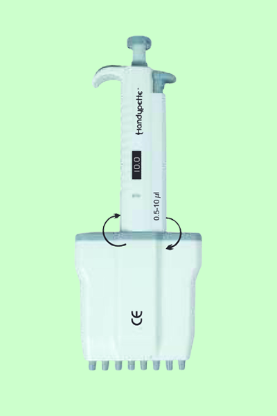 Handypette+ Fully Autoclavable Varaible Volume MuiltChannel(8-Channel) Micropipette