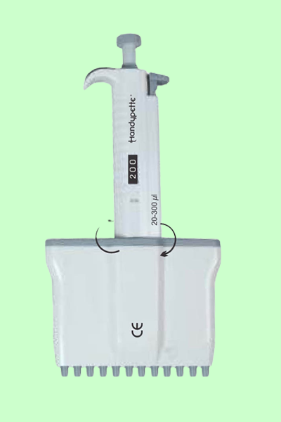 Handypette+ Fully Autoclavable Variable Volume Multichannel (12- Channel) Micropiptte
